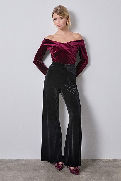 Velvet pants