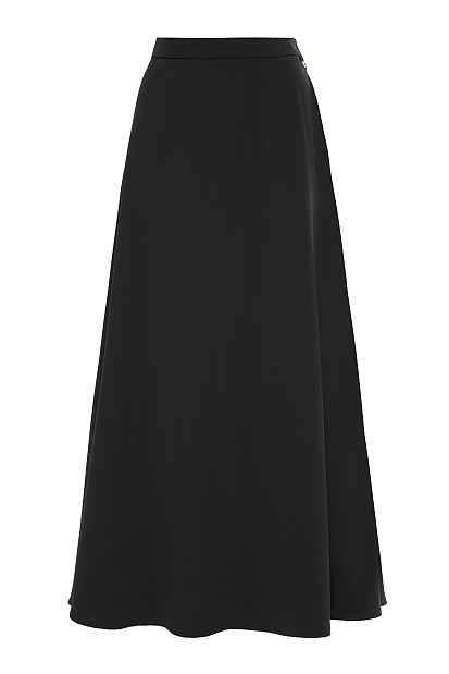 Midi high waisted skirt