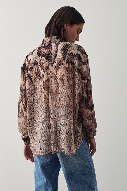 Animal print shirt