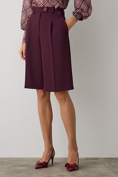 Βερμούδα με πιέτα