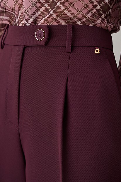 Βερμούδα με πιέτα