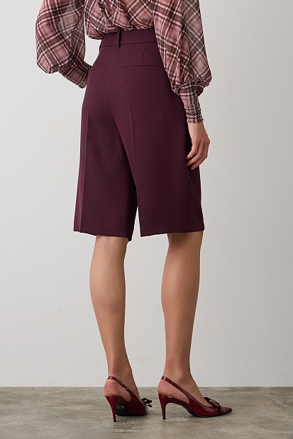 Βερμούδα με πιέτα