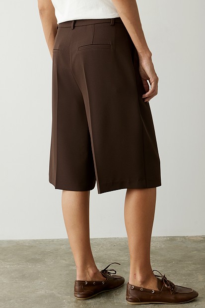 Βερμούδα με πιέτα