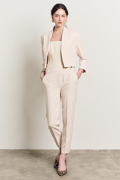 Cropped blazer