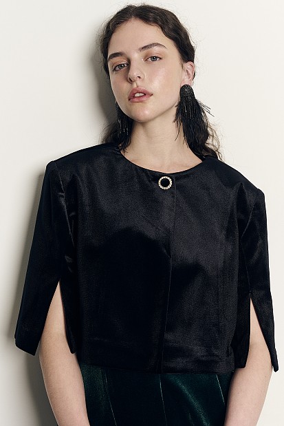 Velvet bolero
