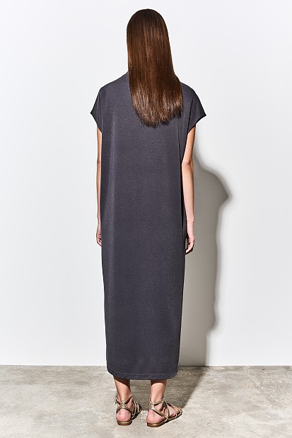 Μάξι φόρεμα με ζιβάγκο