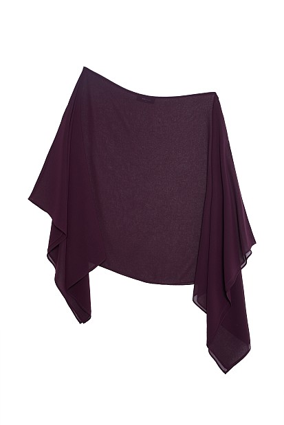 Off-shoulder sheer blouse - Gold label