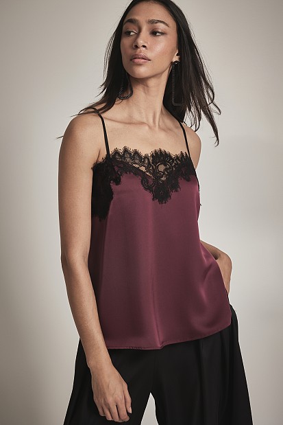 Satin lingerie top - Gold label