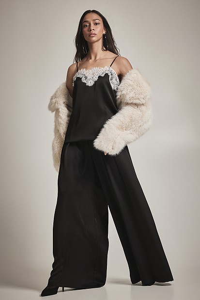 Satin lingerie top - Gold label