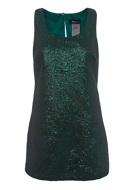 Mini brocade dress - Gold label