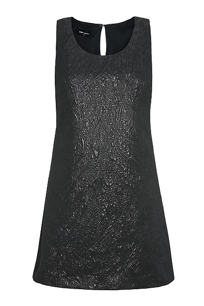 Mini brocade dress - Gold label