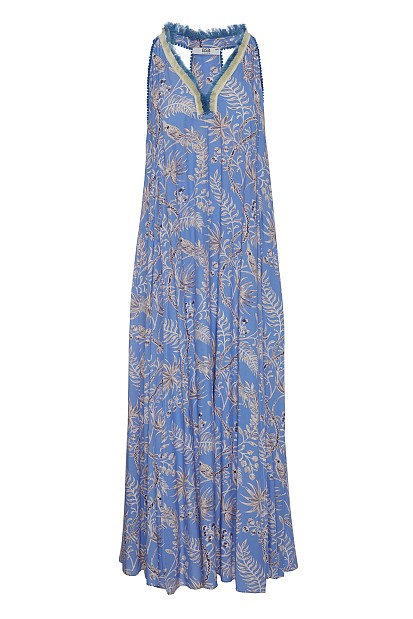 Maxi printed dress