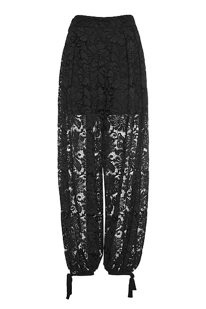 Barrel trousers with lace - Gold label