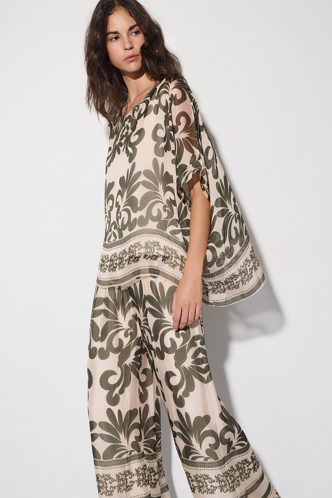 Printed blouse