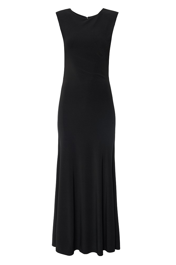 Vestido largo con espalda abierta - Gold Label