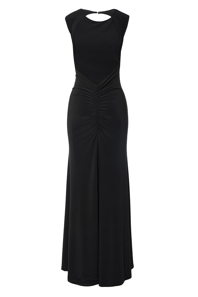 Vestido largo con espalda abierta - Gold Label