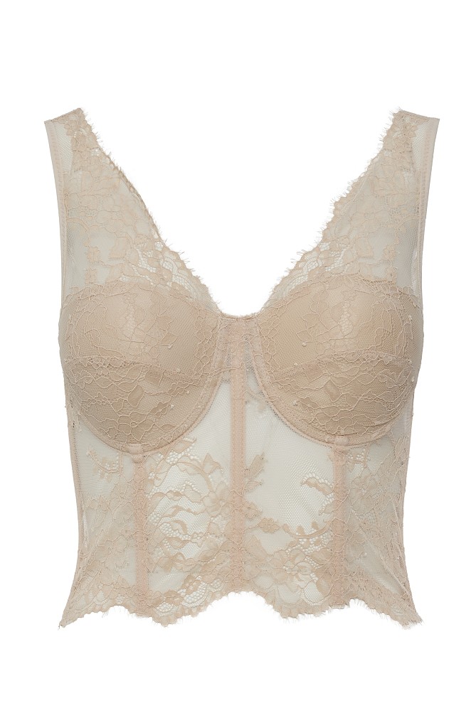 Lace bodice