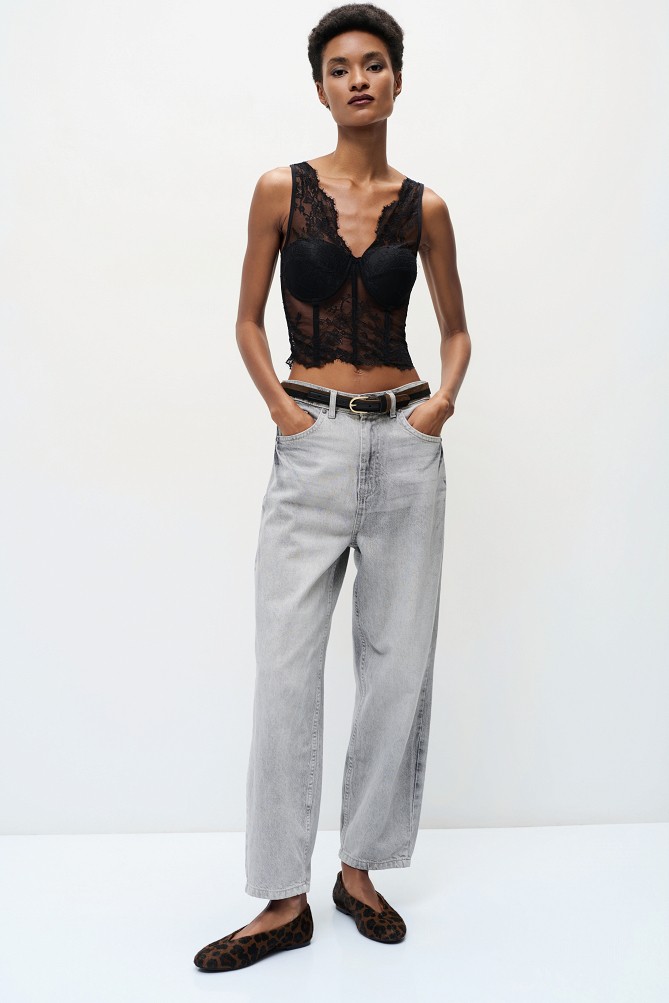 Lace bodice