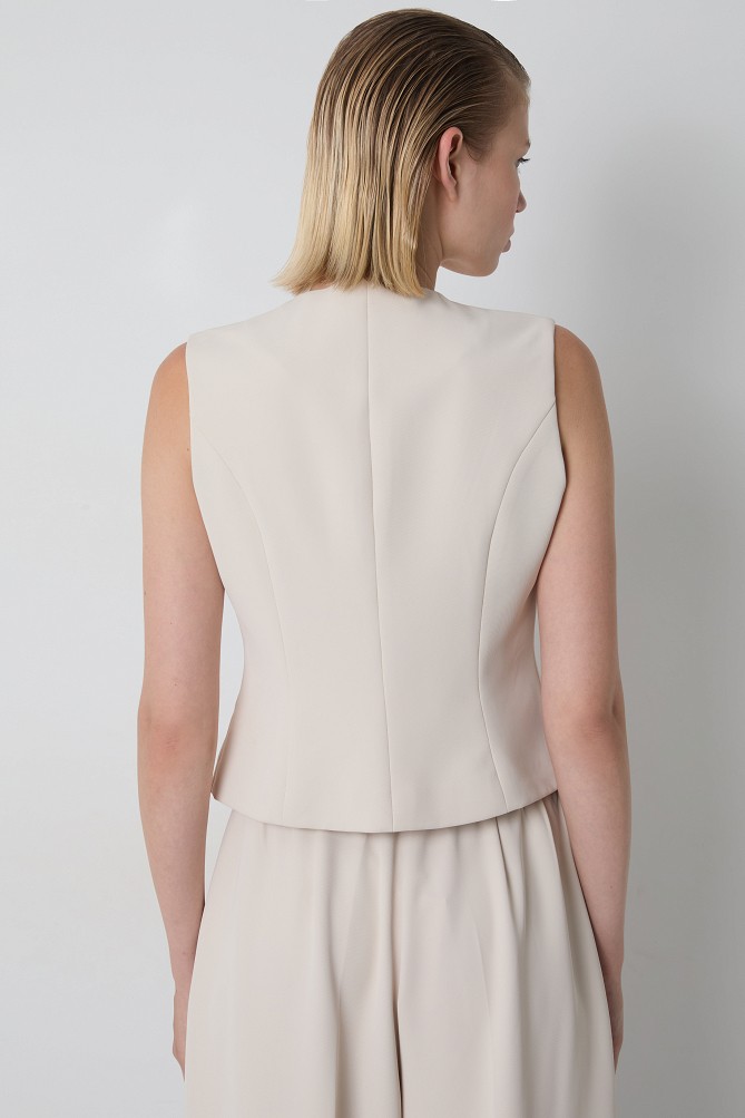 Double-breasted waistcoat
