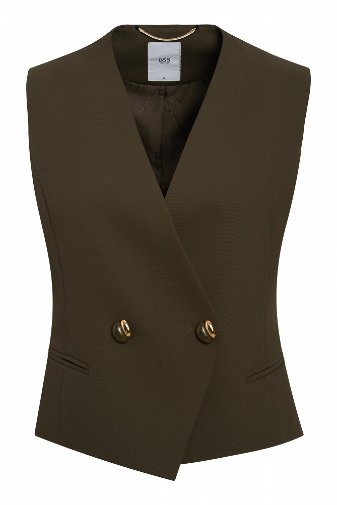 Double-breasted waistcoat