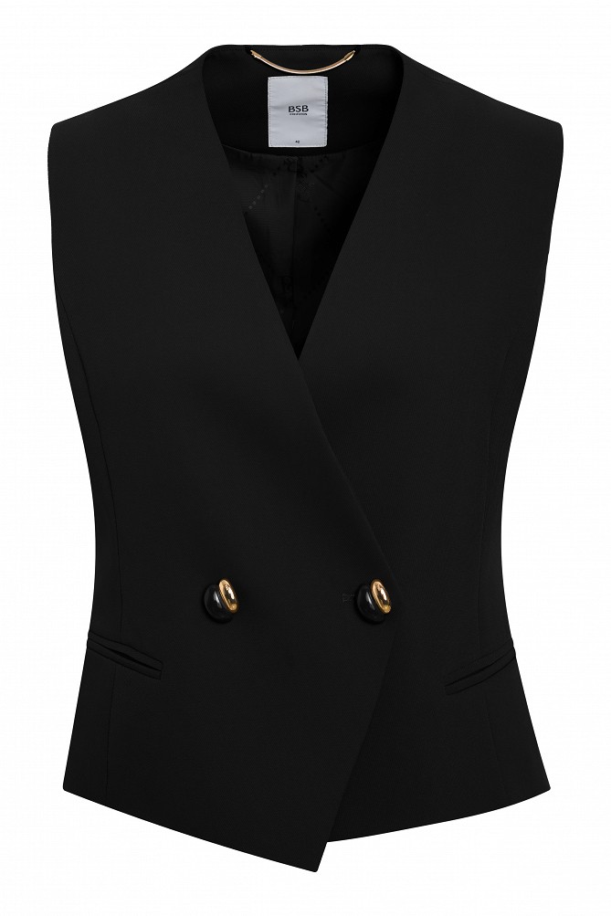 Double-breasted waistcoat