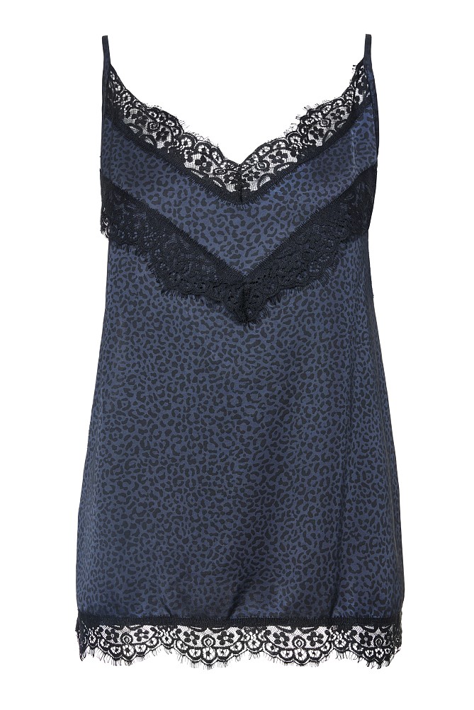 Animal print lingerie τοπ