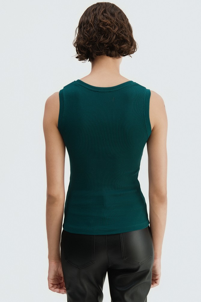 Ribbed top with logo BSB
