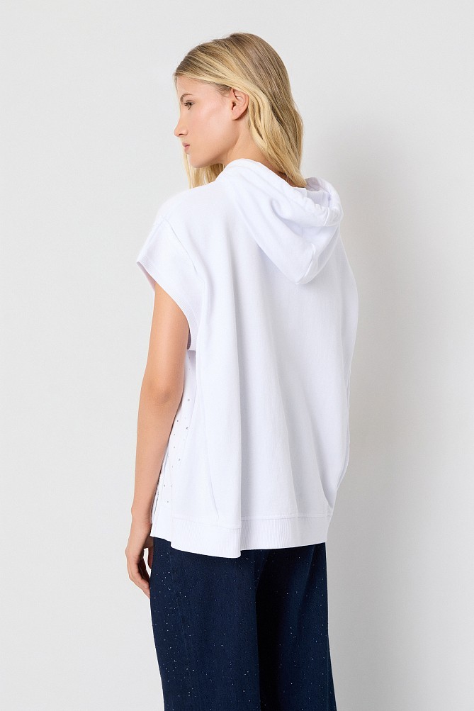 Sudadera con detalles decorativos