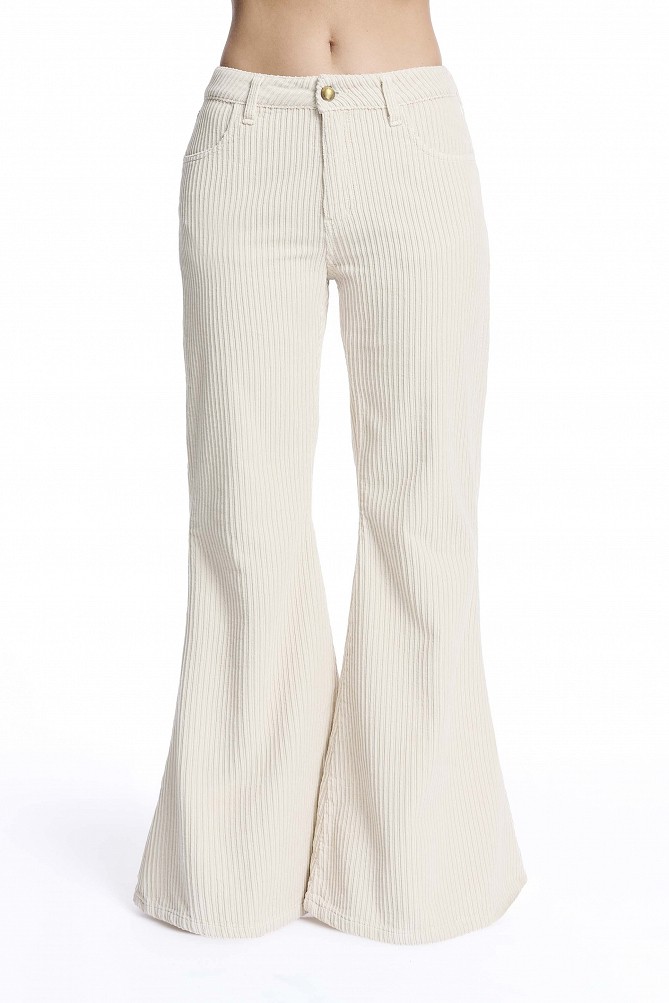 Ariana corduroy flare trousers