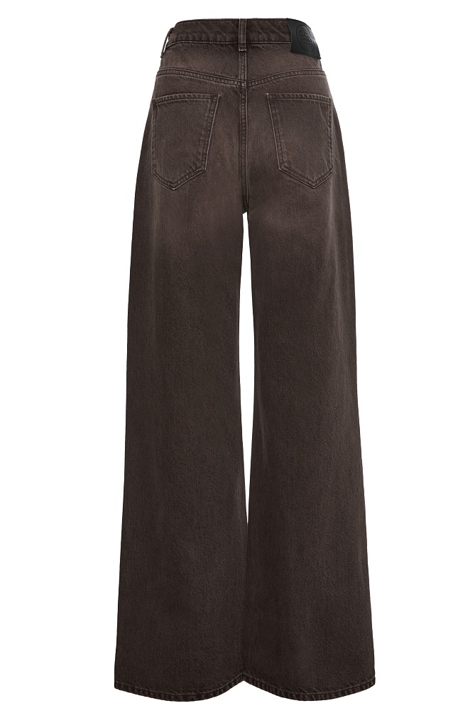 Pantalones de mezclilla de pierna ancha Erika