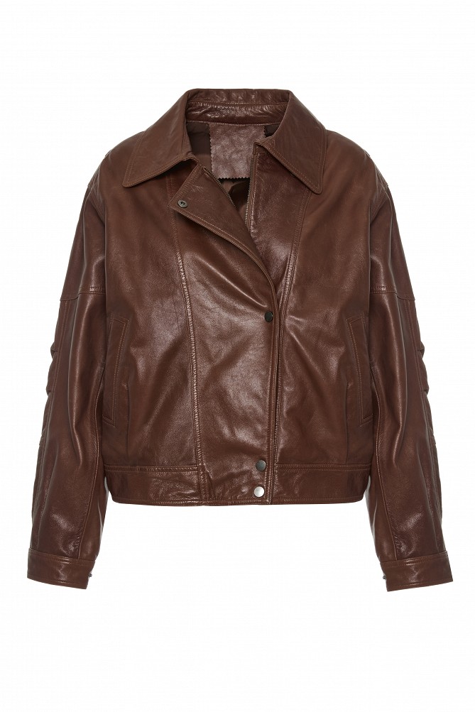 Leather jacket
