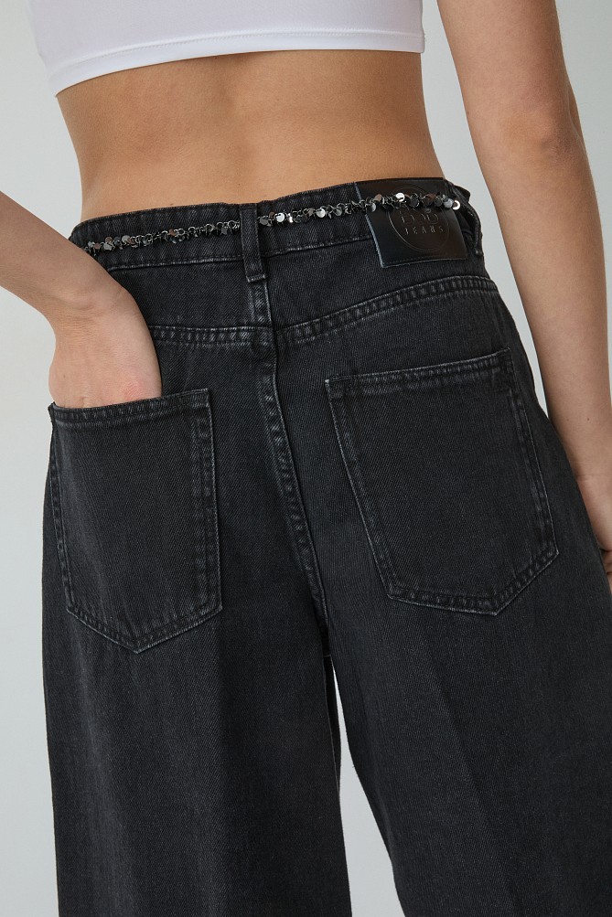 Georgia denim bermuda