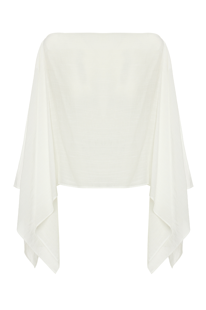 Convertible top with a slit
