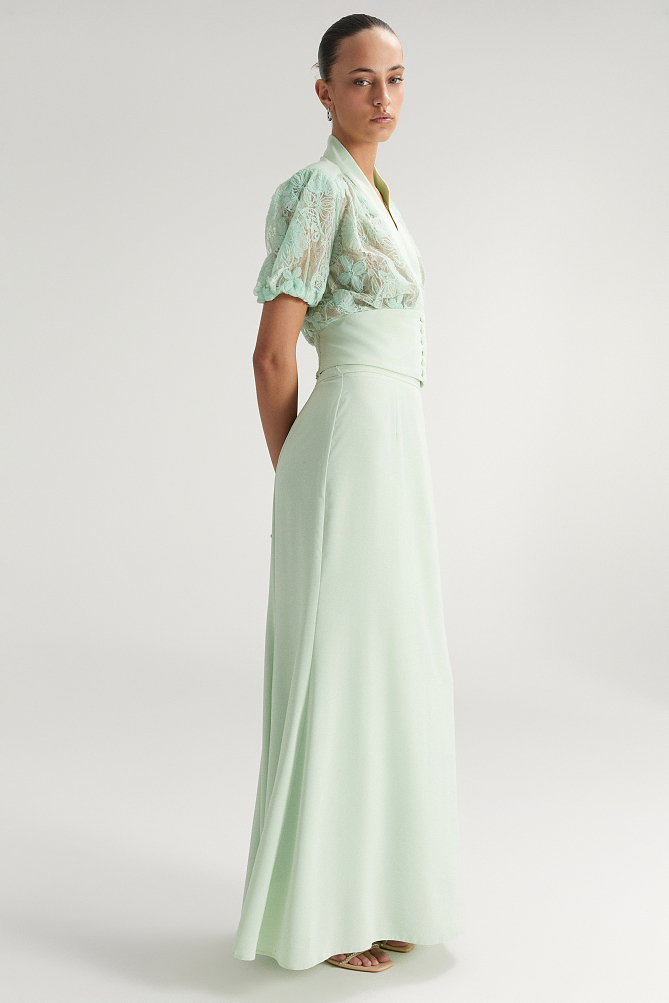 Maxi mermaid skirt - Gold label