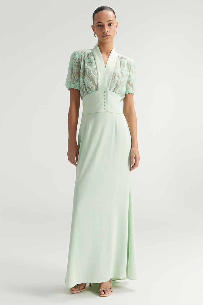 Maxi mermaid skirt - Gold label