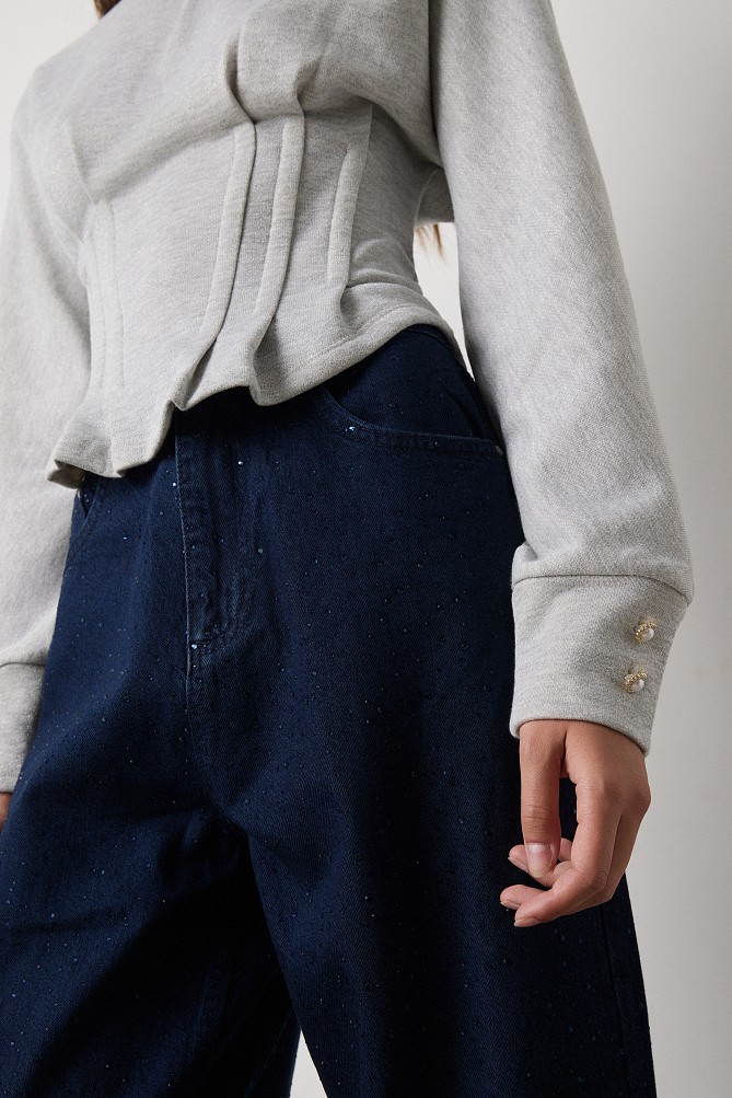 Sudadera de lurex