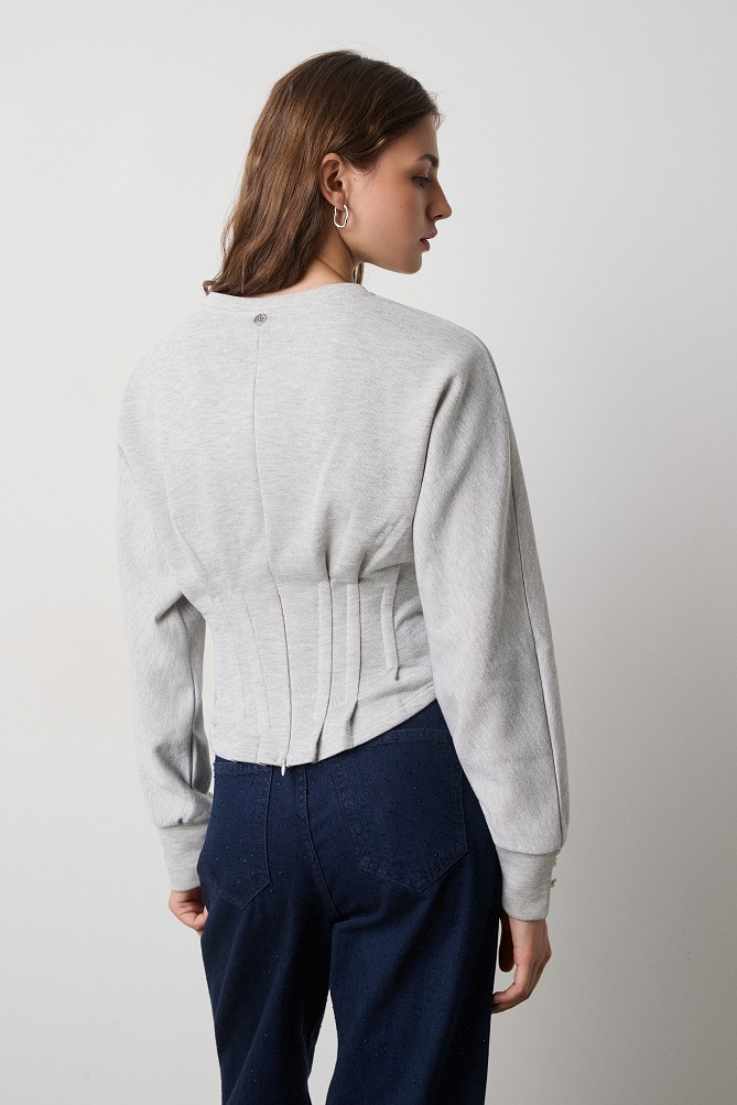 Sudadera de lurex