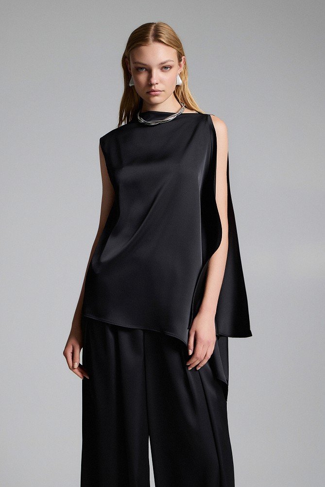 Top asimetric pe un umăr - Gold label