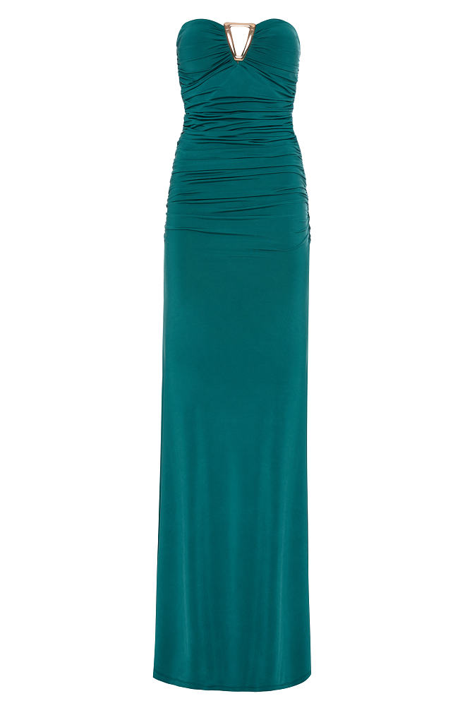 Maxi strapless dress - Gold label