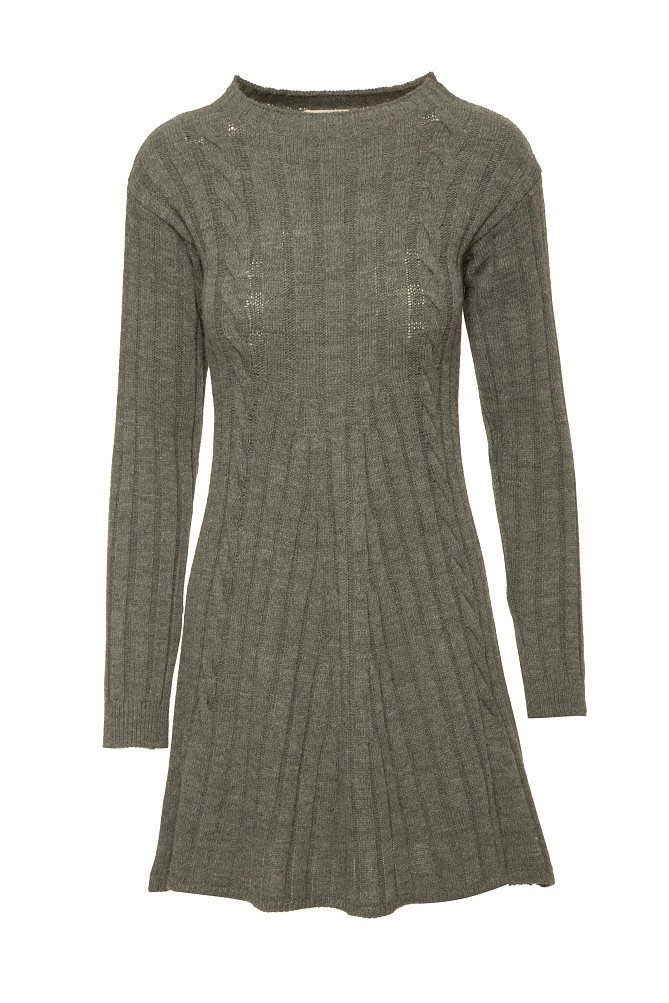 Μίνι πλεκτό φόρεμα