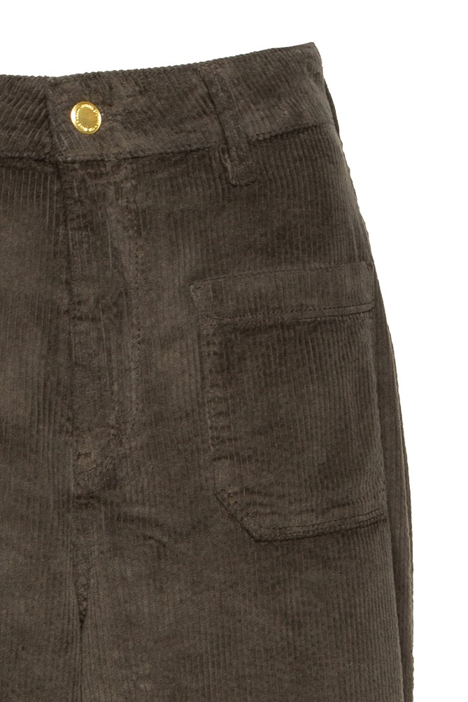 Kea cropped κοτλέ παντελόνι