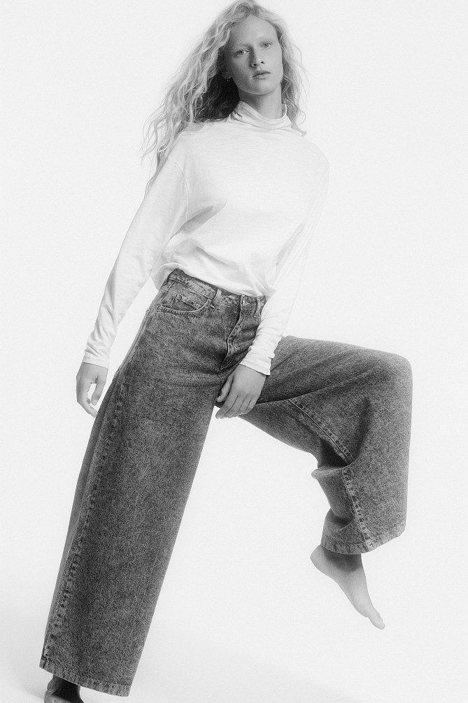 Loulou wide leg τζιν