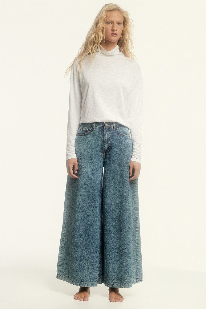 Loulou wide leg τζιν