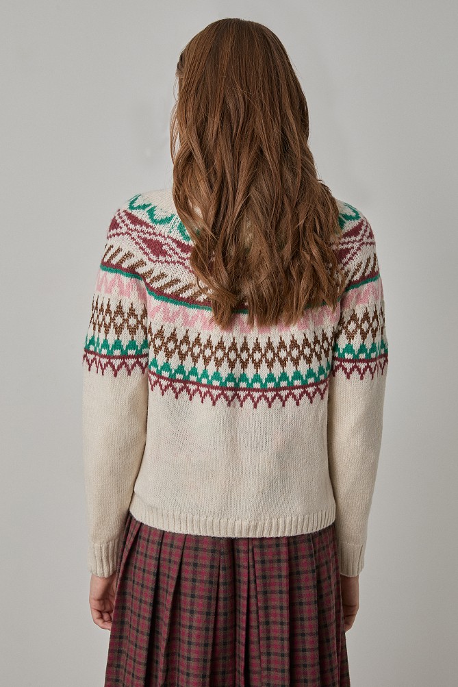 Printed sweater