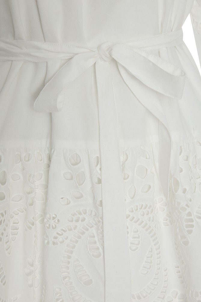 Mini broderie dress