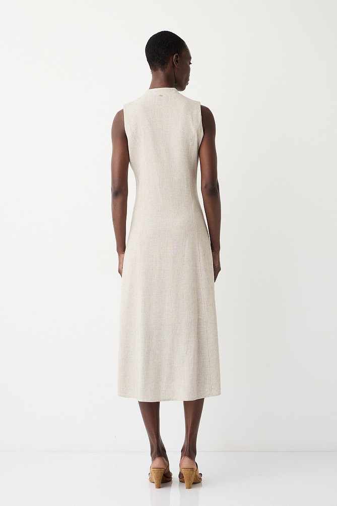 Chemise midi dress