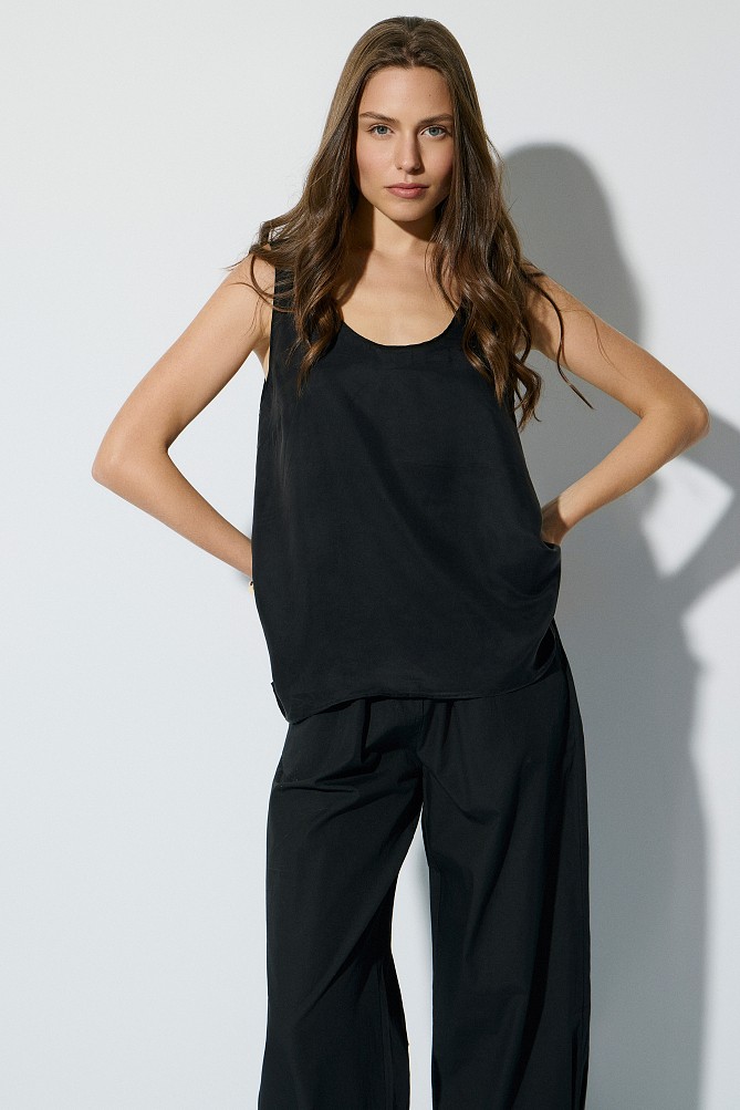 Blusa sin mangas