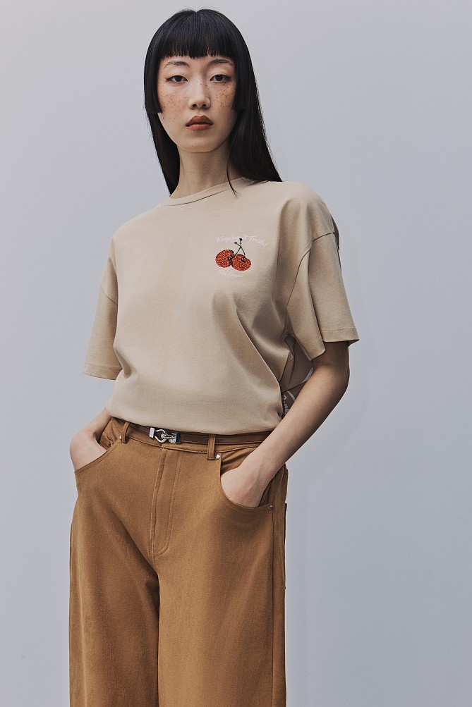 Oversized T-shirt with print