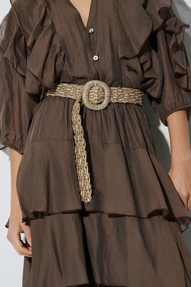 Ruffled shirt