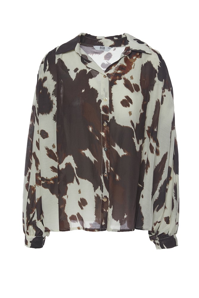 Cow print shirt